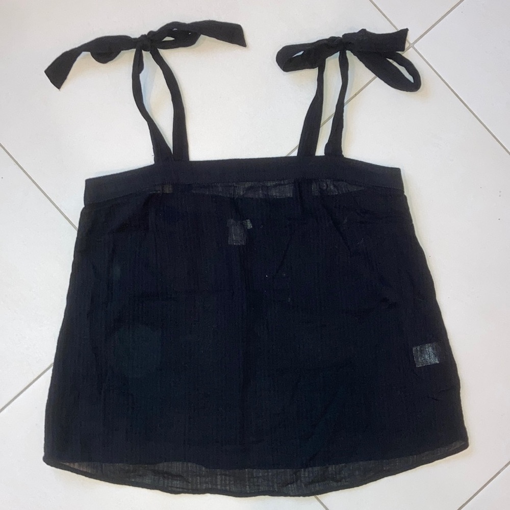 J.Crew Gauzy Cotton Tank Top XXS EUC